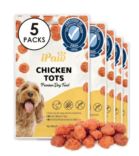 Chicken Tots Dog Treat (3.5 Ounce (Pack of 5) / Chicken Tots)