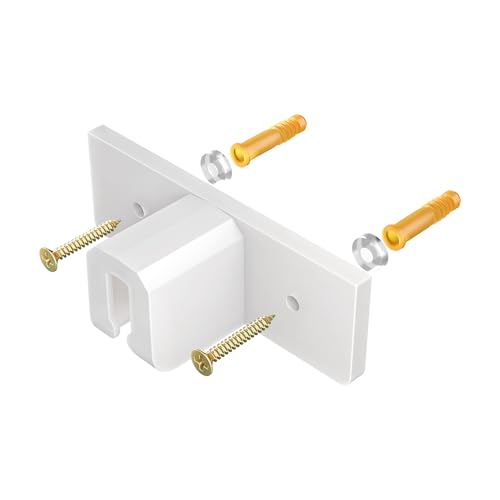 Fence-to-Wall Anchors for AuraSpace Acrylic Indoor Dog Playpen (White / 24"H)