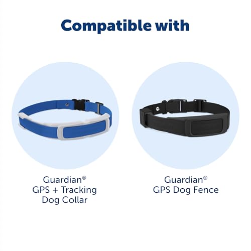 Guardian GPS + Tracking Dog Fence Replacement Collar Strap (Black / Replacement Strap)