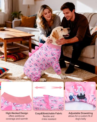 Dinosaur Costume Dog Pajamas (XXXX-Large / Shark style#2)