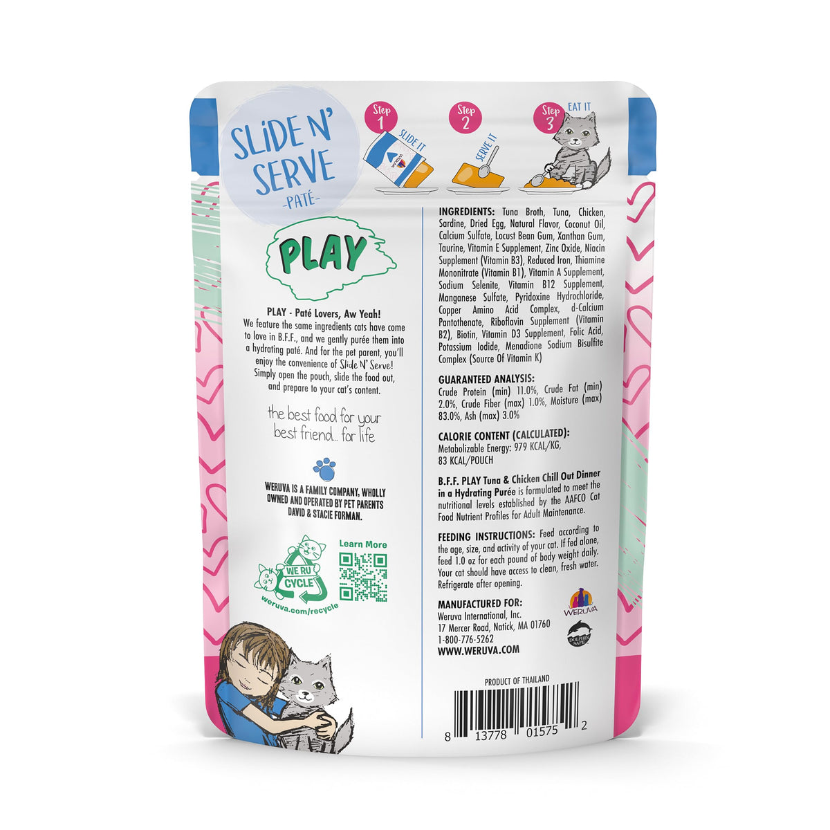 B.F.F. Play Best Feline Friend Paté Lovers (3 Ounce (Pack of 12))
