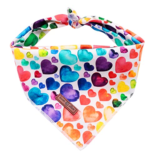 Valentine's Dog Bandana (Love / Large (Pack of 1))