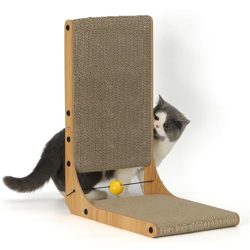 Cat Scratcher (1 Pack 18.9 in Wood Color)
