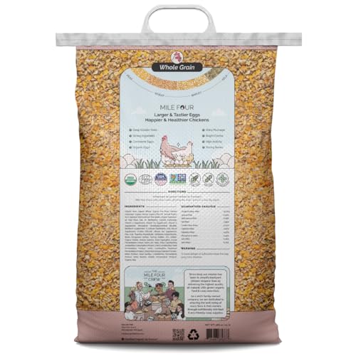 Organic Chicken Feed (Whole Grain / 23 Pound (Pack of 1))