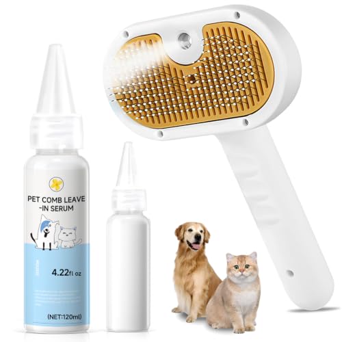 Pet Steam Brush for Dog & Cat (120ML)