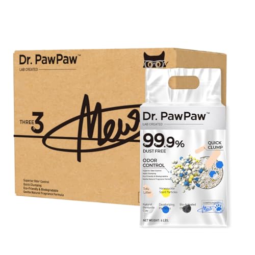 Tofu Cat Litter (Honeysuckle / 18 lb (3 × 6 lb))