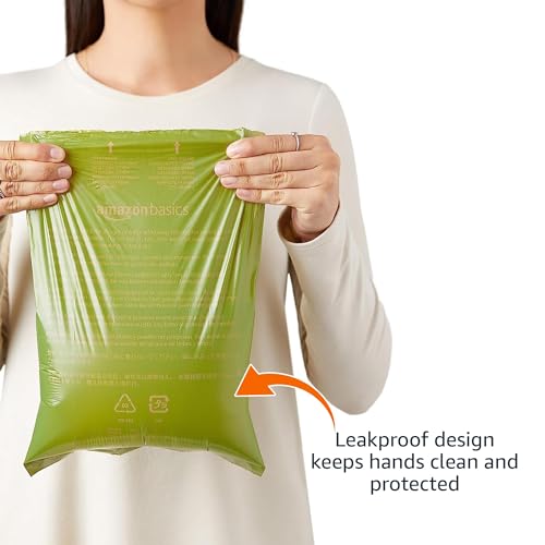 Premium Leak Proof Dog Poop Bags with Dispenser and Leash Clip (810 Bags)