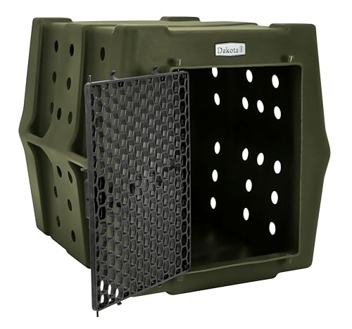 Dakota 283 Canine Rough and Tough Economy Dog Crate (Medium / Olive)