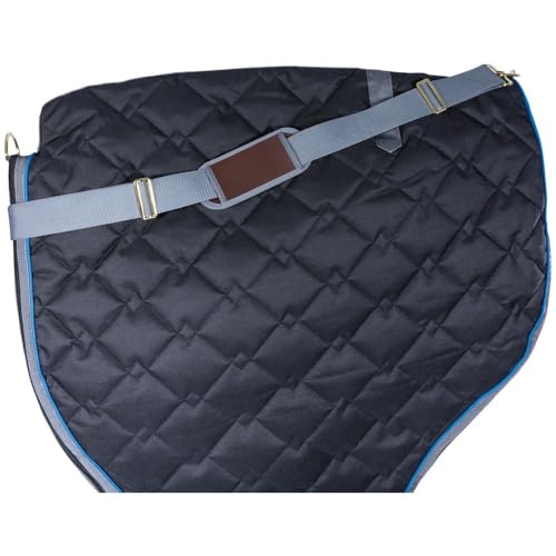 Winners Choice Quilted Equestrian Bags Collection (Western Saddle Case / Navy)