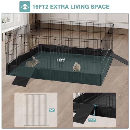 Rabbit Playpen (Black)
