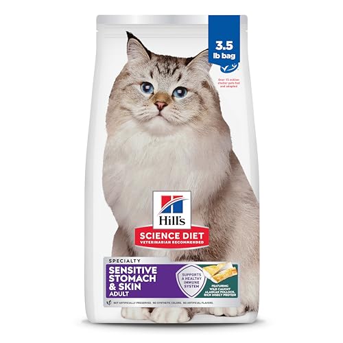 Sensitive Stomach & Skin Dry Cat Food (3.5 Pound (Pack of 1))