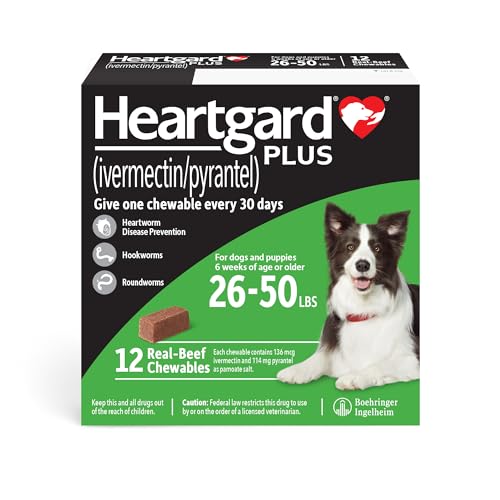 Plus ivermectin (26-50 lbs)