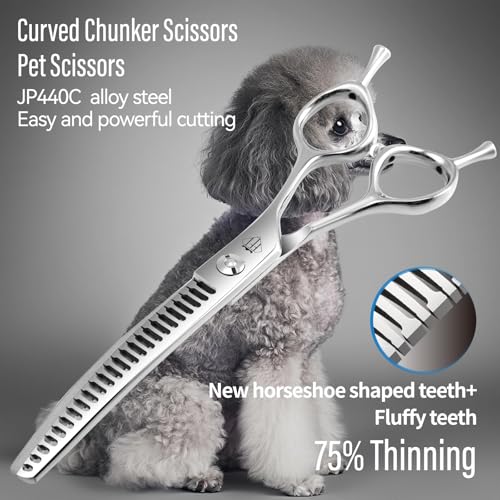 Dog Grooming Scissors (Thinner / 7.0 inch)