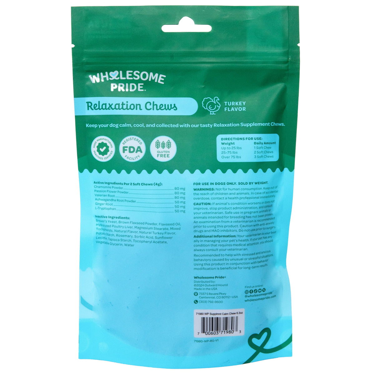 Relaxation Chews (6.3 OZ)