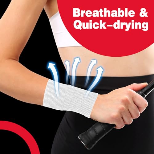 16 Pack Self Adhesive Bandage Wrap Pink (White / 2IN - 16Pack)