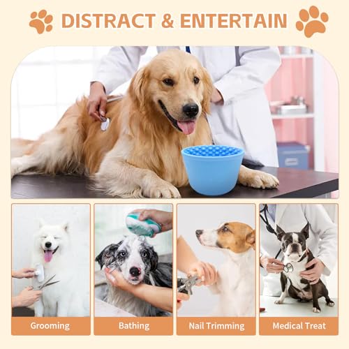 Dog Lick Bowl (M-L / Blue)