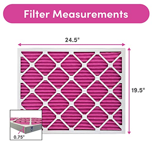 20x25x1 Air Filter (2-Pack / 20" x 25" x 1")