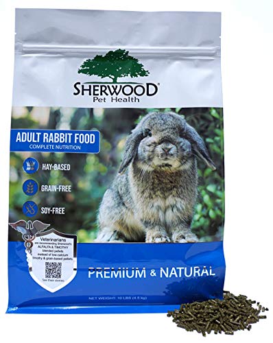 Adult Rabbit Food Alfalfa Timothy Hay (10 Pound (Pack of 1))