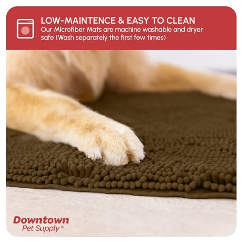 Dog Mud Mat 60" x 36" Brown (60" x 36" / Brown)