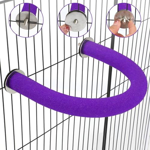 U Shaped Large Parrot Perch (X-Large / Purple)