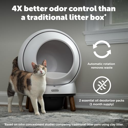 ScoopFree SmartSpin Self (White / SmartSpin Litter Box)