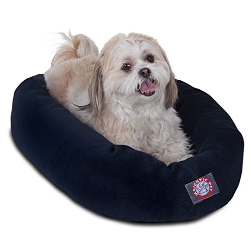 Micro Velvet Dog Bed (Azure)