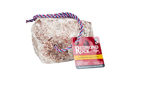 Rock on a Rope Unrefined Salt Rock for Horses; 3 to 5 lbs (1 Count (Pack of 1))