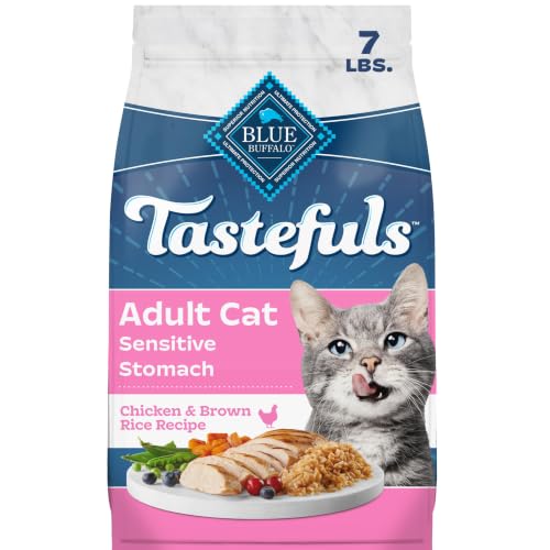 Tastefuls Chicken Adult Sensitive Stomach Dry Cat Food (7 Pound (Pack of 1))