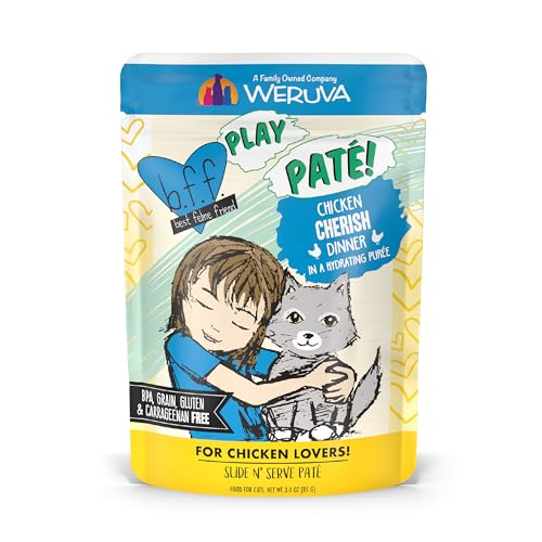 B.F.F. PLAY Best Feline Friend Paté Lovers (3 Ounce (Pack of 12))