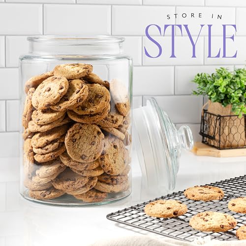 1.5 Gallon Glass Cookie Jar (1.5 Gallon Cookie Jar - Pack of 1)