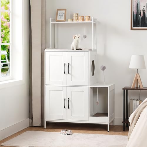 Litter Box Enclosure (White)