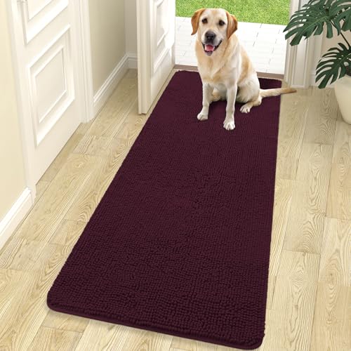 Dog Door Mat for Muddy Paws 70x24 (Russet / 70" X 24")
