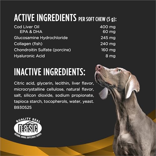 Purina Pro Plan Supplements Joint Care Large Breed Dog Supplement (Large Breed / 30 Chews (1 Pack))