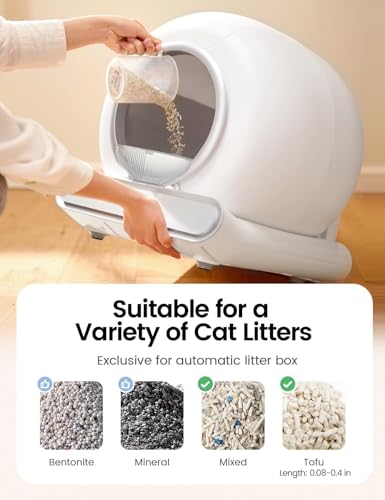 Self Cleaning Cat Litter Box (Gray)