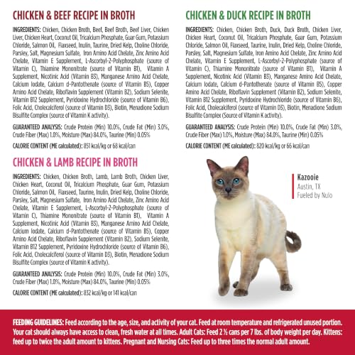 Canned Wet Cat Food (2.8 Ounce (Pack of 12))