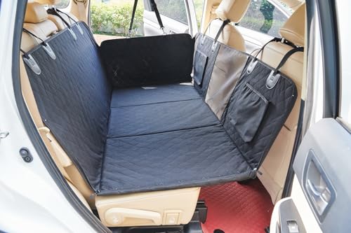 Dog Truck Seat Cover for Back Seat (Fullsizeblack)
