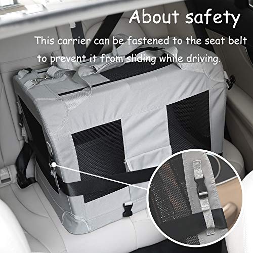 Extra Large Cat Carrier Soft Sided (Grey)