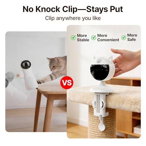 Smart Sensor Cat Laser Toys Interactive (Cream White)