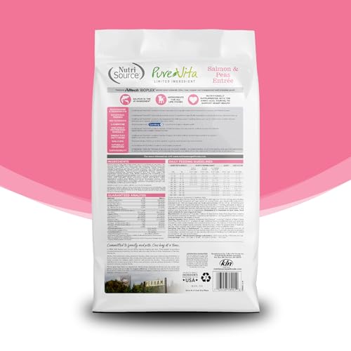 PureVita Grain Free Salmon & Peas Dry Dog Food (12 Pound (Pack of 1))