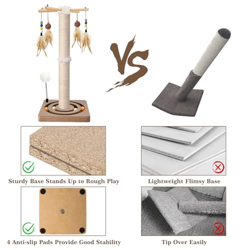 Cat Scratching Post (25 Inches Tall)