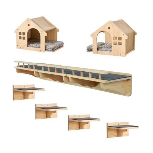 Wall Mounted Cat Furniture Set (C)