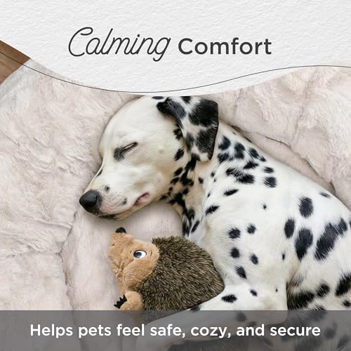 Original Calming Donut Dog Bed (Oyster Lux / Small)