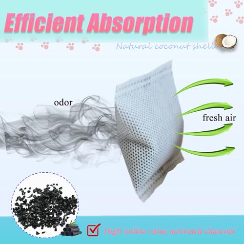 12 Pack Universal Odor Eliminator for Hooded Cat Litter Box
