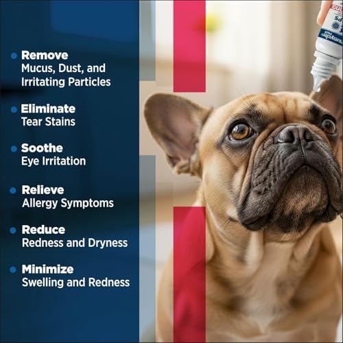 EYEMYCIN pet Eye Drops 1 fl oz Eye Drops for Dogs and Cats Vet (1 fl oz)