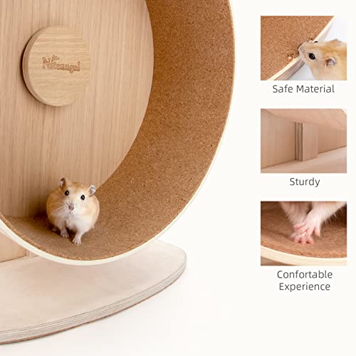Wooden Hamster Exercise Wheel (Large)