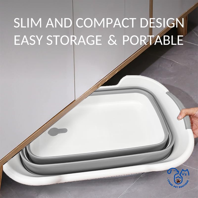Dog Bath Tub with Water Drain Plug (Bathtub)