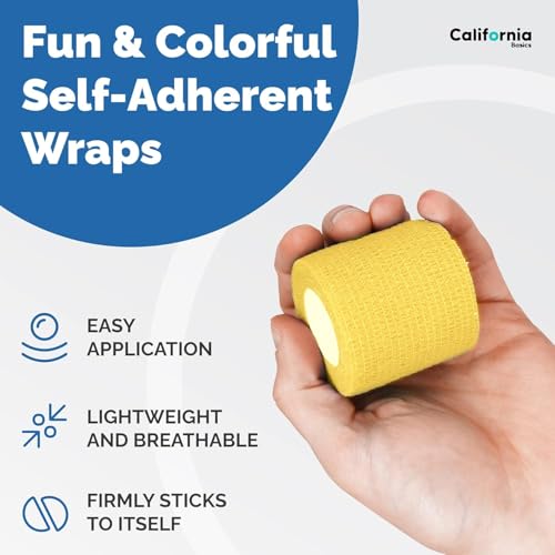 Self Adhesive Bandage Wrap (2 Inch 24 pack / Multi)