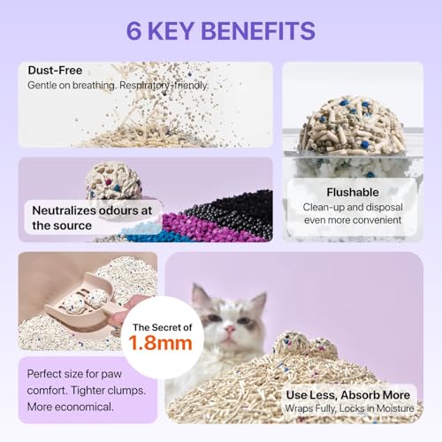 Mixed Tofu Cat Litter (4 Pack)