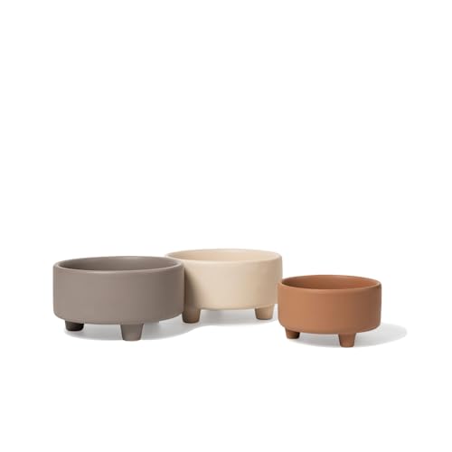 Uplift Elevated Ceramic Dog Bowl (Small / Clay)