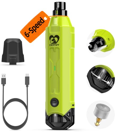 6 Speed Dog Nail Grinder (Green)
